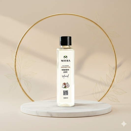 Mayra Cold Pressed Coconut Oil – 100% Pure & Natural for Hair & Skin