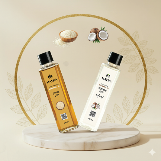 Mayra Dandruff Care Hair Oil Combo (2x100ml) – Coconut & Sesame Oil